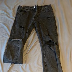 Pacsun black slim skinny jeans